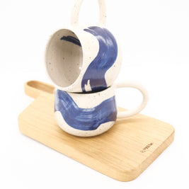 Mug - M - Birds - Black