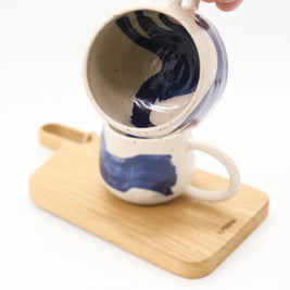 Mug - M - Birds - Black