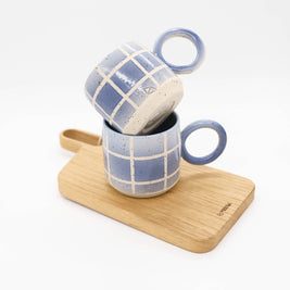 Hrnek - M - Kostka | ručně vyráběná designová keramika | VKUSE