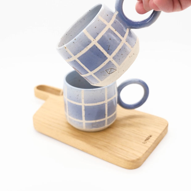 Hrnek - M - Kostka | ručně vyráběná designová keramika | VKUSE