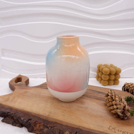 Váza Calla - Duha II | ručně vyráběná designová keramika | VKUSE