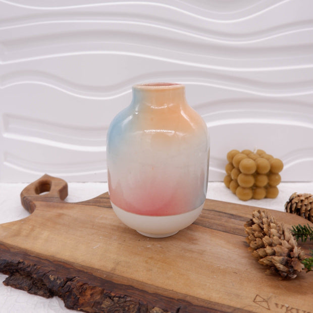 Váza Calla - Duha II | ručně vyráběná designová keramika | VKUSE
