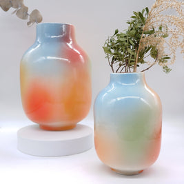 Váza Calla - Letní Duha | ručně vyráběná designová keramika | VKUSE